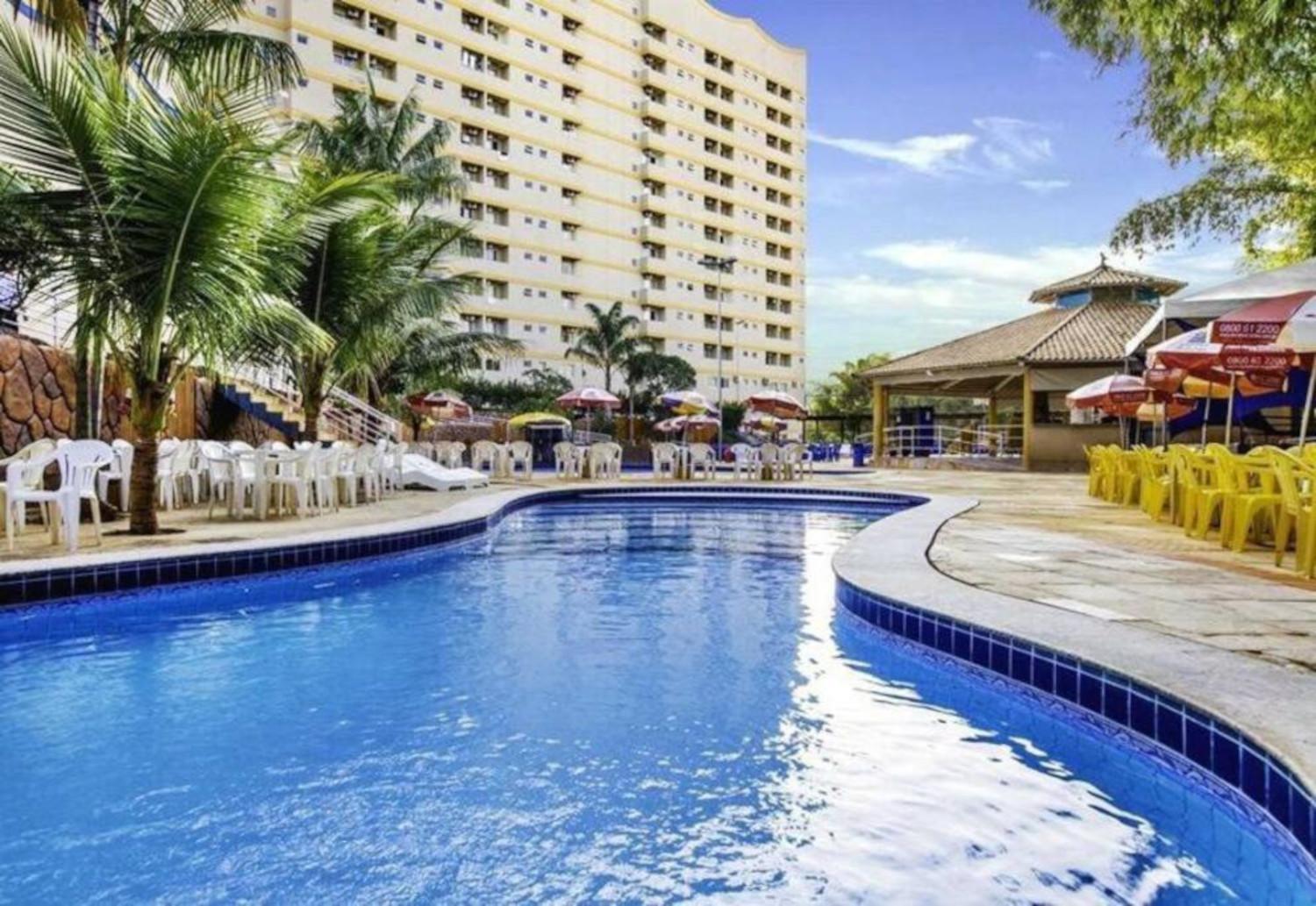Caldas Novas, Golden Dolphin Grand Hotel, Quarto Sala Cozinha Aconchegante, Ap 361 エクステリア 写真