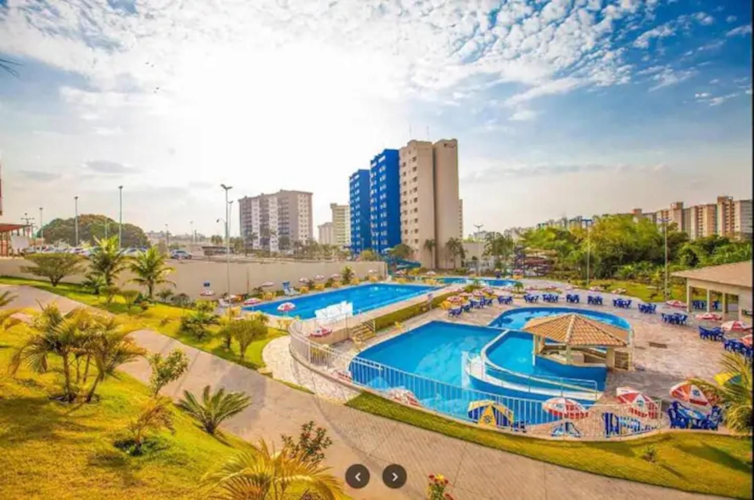 Caldas Novas, Golden Dolphin Grand Hotel, Quarto Sala Cozinha Aconchegante, Ap 361 エクステリア 写真
