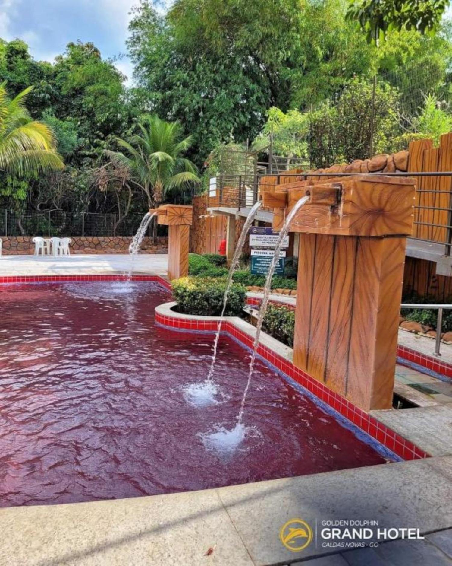 Caldas Novas, Golden Dolphin Grand Hotel, Quarto Sala Cozinha Aconchegante, Ap 361 エクステリア 写真
