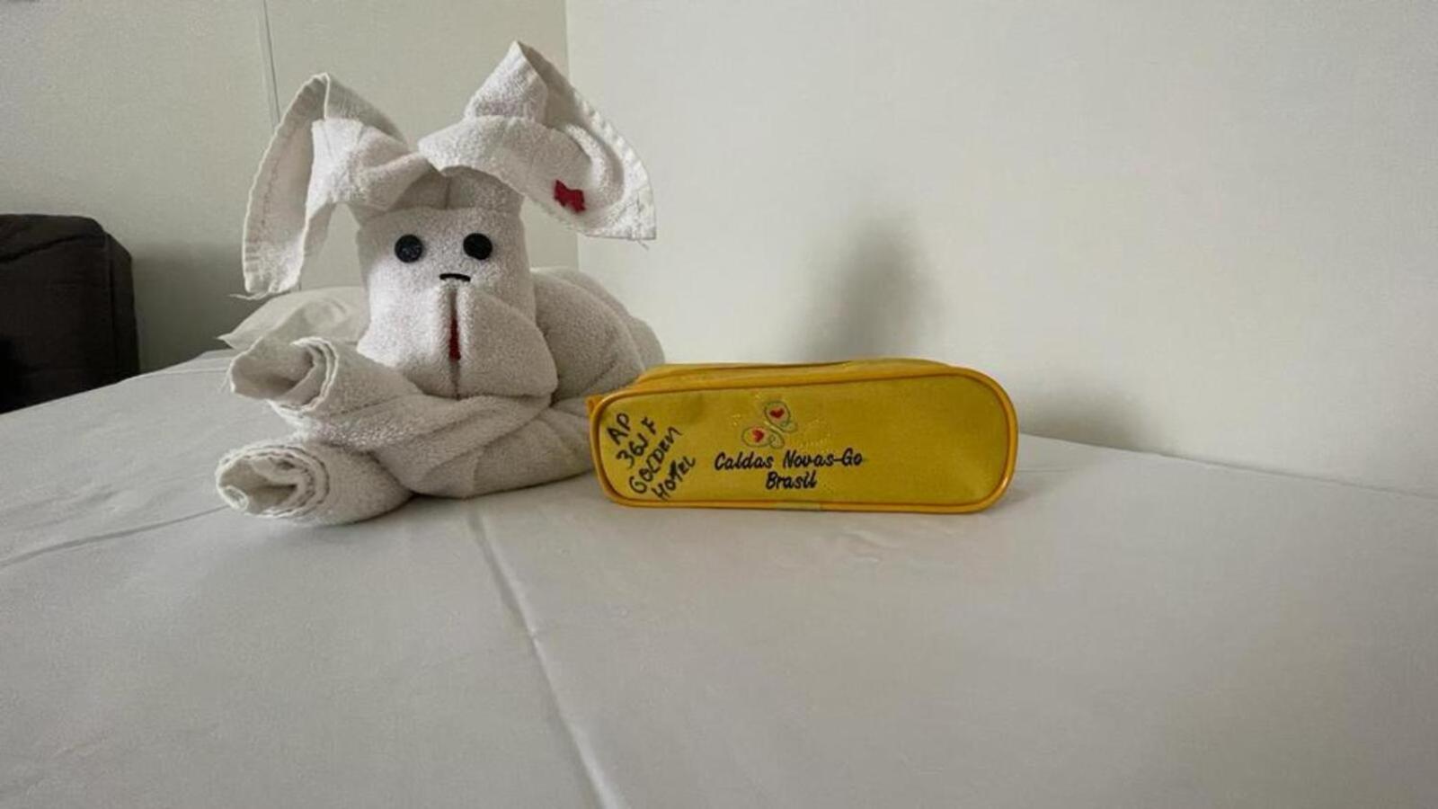 Caldas Novas, Golden Dolphin Grand Hotel, Quarto Sala Cozinha Aconchegante, Ap 361 エクステリア 写真